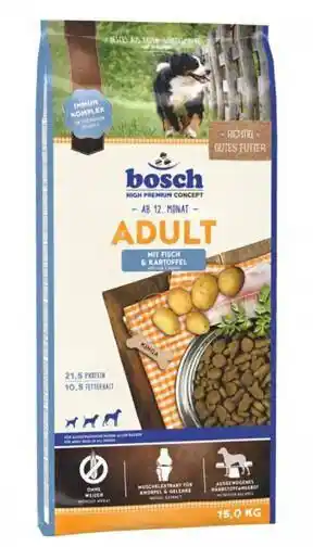 Bosch Adult Fish & Potato 15kg - sucha karma dla psów dorosłych, 15 kg