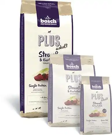 Bosch Petfood Bosch Plus Adult Struś & Ziemniaki 12,5kg