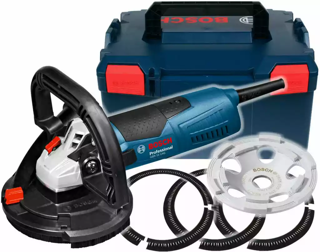 Bosch Szlifierka Do Betonu 1500W Gbr 15 Cag L-boxx