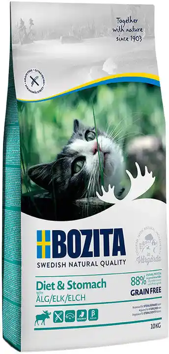 Bozita Delikatna karma sucha dla kotów Feline Diet & Stomach 10 kg