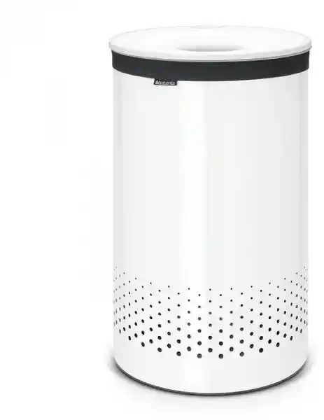 Brabantia Kosz na bieliznę 60L White / Dark Grey Plastic Lid 242380