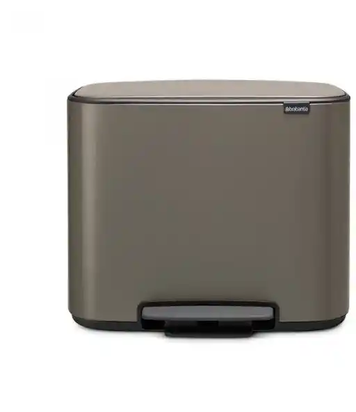 Brabantia Kosz pedałowy BO 11 i 23L Platinum 121142