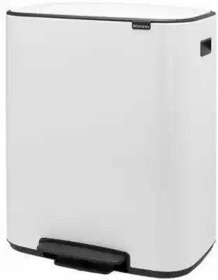 Brabantia Kosz pedałowy BO 2x30L White 211447