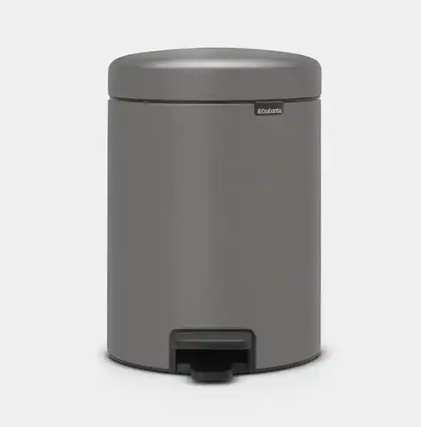 Brabantia Kosz Pedałowy NEWICON 5L Mineral Concrete Grey 126284