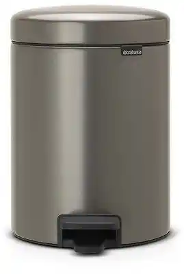 Brabantia Kosz Pedałowy NEWICON 5L Platinum 112683