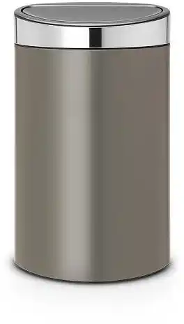 Brabantia Kosz TOUCH BIN NEW 40L Platinum Matt Steel 114885