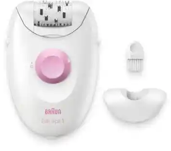 Braun Depilator Silk-epil 1 1-010 biało-różowy