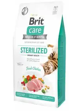 Brit CARE Cat Grain-Free Sterilised Urinary Health - karma dla kotów wysterylizowanych - 7 kg sucha