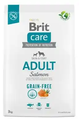 Brit Care Grain-Free Adult Small & Medium Łosoś / Salmon 3kg