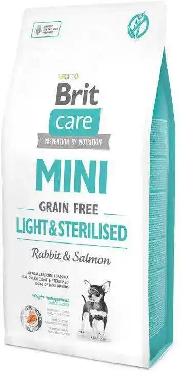 Brit CARE Mini Grain-Free Light&Sterilised 2kg