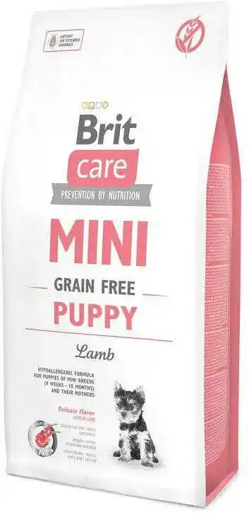 Brit Care Mini Grain Free Puppy Jagnięcina 7kg