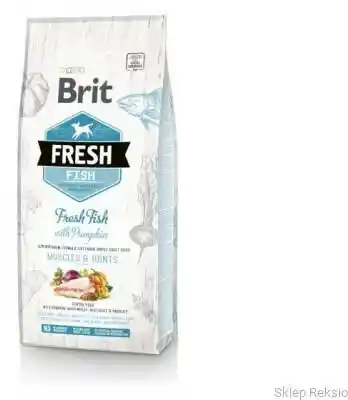 Brit Fresh Adult Large, ryba z dynią - 12 kg