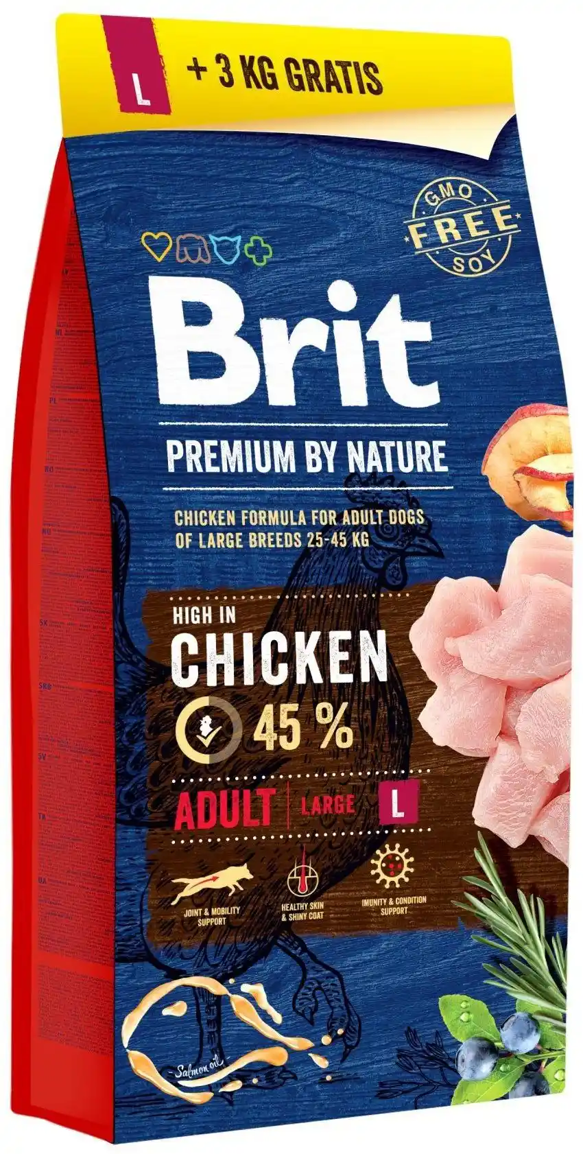 Brit Premium By Nature Adult L 15kg