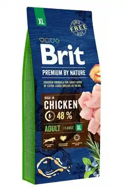 Brit Premium By Nature Adult XL 15kg