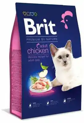 Brit Sucha karma dla kota Premium By Nature Cat Adult Chicken 8Kg