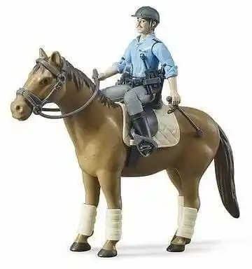 Bruder Figurka policjanta z koniem 62507