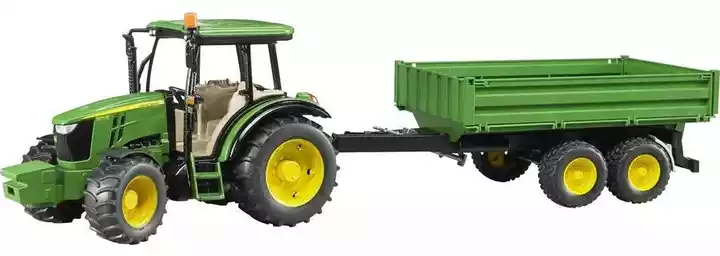 BRUDER Traktor Profi John Deere 5115M z przyczepą wywrotką BR-02108