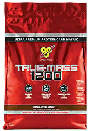 BSN Gainer True Mass 1200 4800 g truskawka