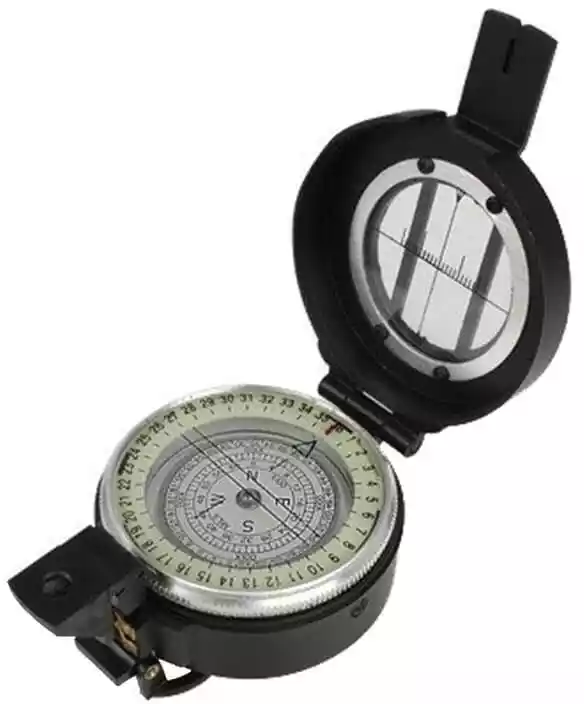 Busola Mil-Tec British Metal Lensatic Compass 404-064