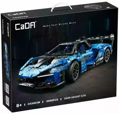 CADA Klocki Make Your Bricks Move Pojazd Dark Knight GTR C63003W