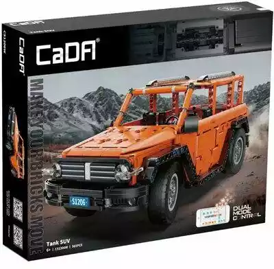 CADA Klocki Make Your Bricks Move Tank SUV C51206W