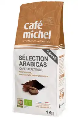 Cafe Michel Kawa Ziarnista Arabica 100 procent Selection Fair Trade Bio 1 Kg