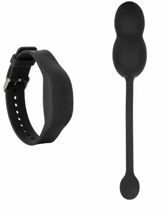 CalExotics Wristband Remote Soft Kegel - Wibrujące kulki kegla sterowane zegarkiem