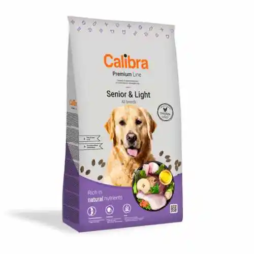 Calibra Dog Premium Line Senior & Light Chicken - 12 kg