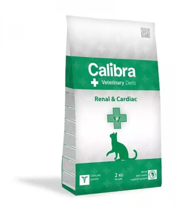 Calibra Veterinary Diet Cat Renal & Cardiac 2 kg karma sucha