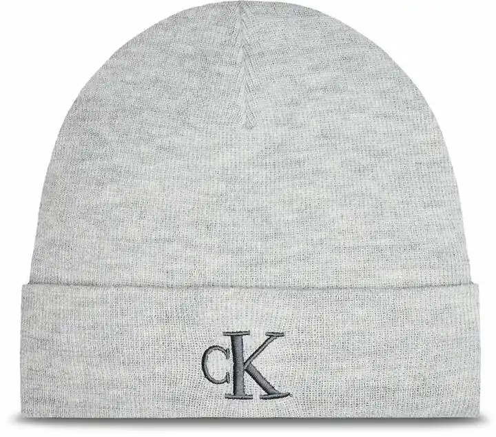 Calvin Klein Czapka Monogram Embro K60K612319 Szary