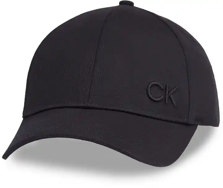 Calvin Klein czapka z daszkiem bawełniana kolor czarny K60K612000