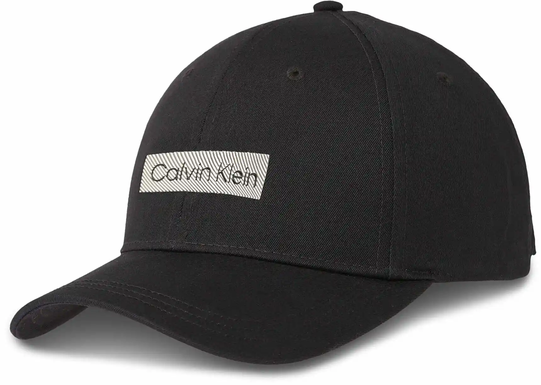 Calvin Klein Czapka z daszkiem Rtw Embroidered Logo K50K511550 Czarny