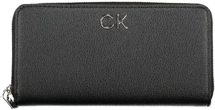 Calvin Klein Duży Portfel Damski Ck Daily Large Zip Around Wallet K60K611778 Czarny