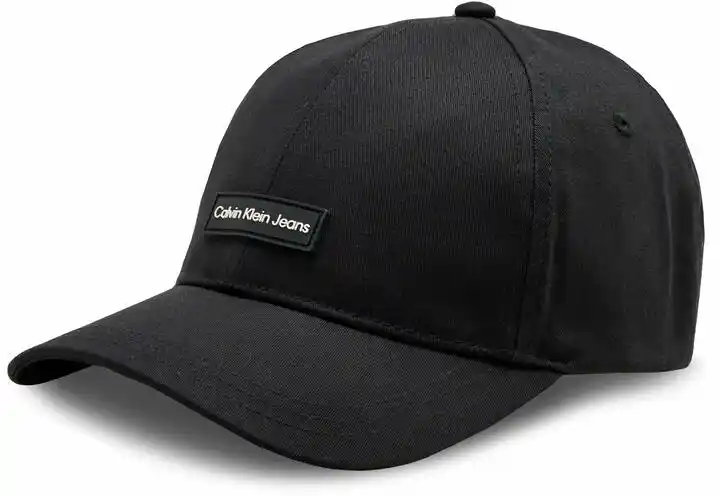 Calvin Klein Jeans Czapka z daszkiem Inst Patch Cap K60K612323 Czarny