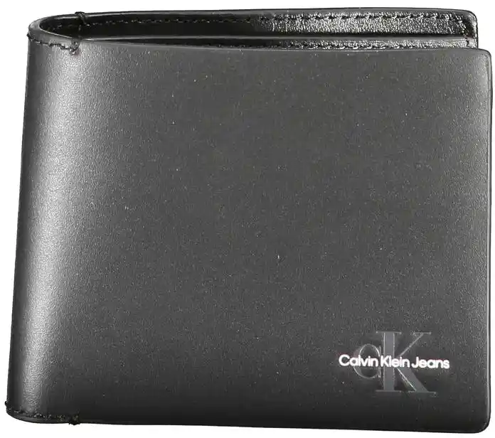 Calvin Klein Jeans Duży Portfel Męski Monogram Soft Bifold K50K512173 Czarny