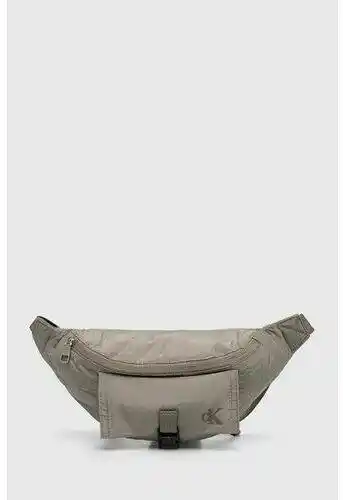 Calvin Klein Jeans Saszetka nerka Qulited WestbaG38 K50K512168 Zielony