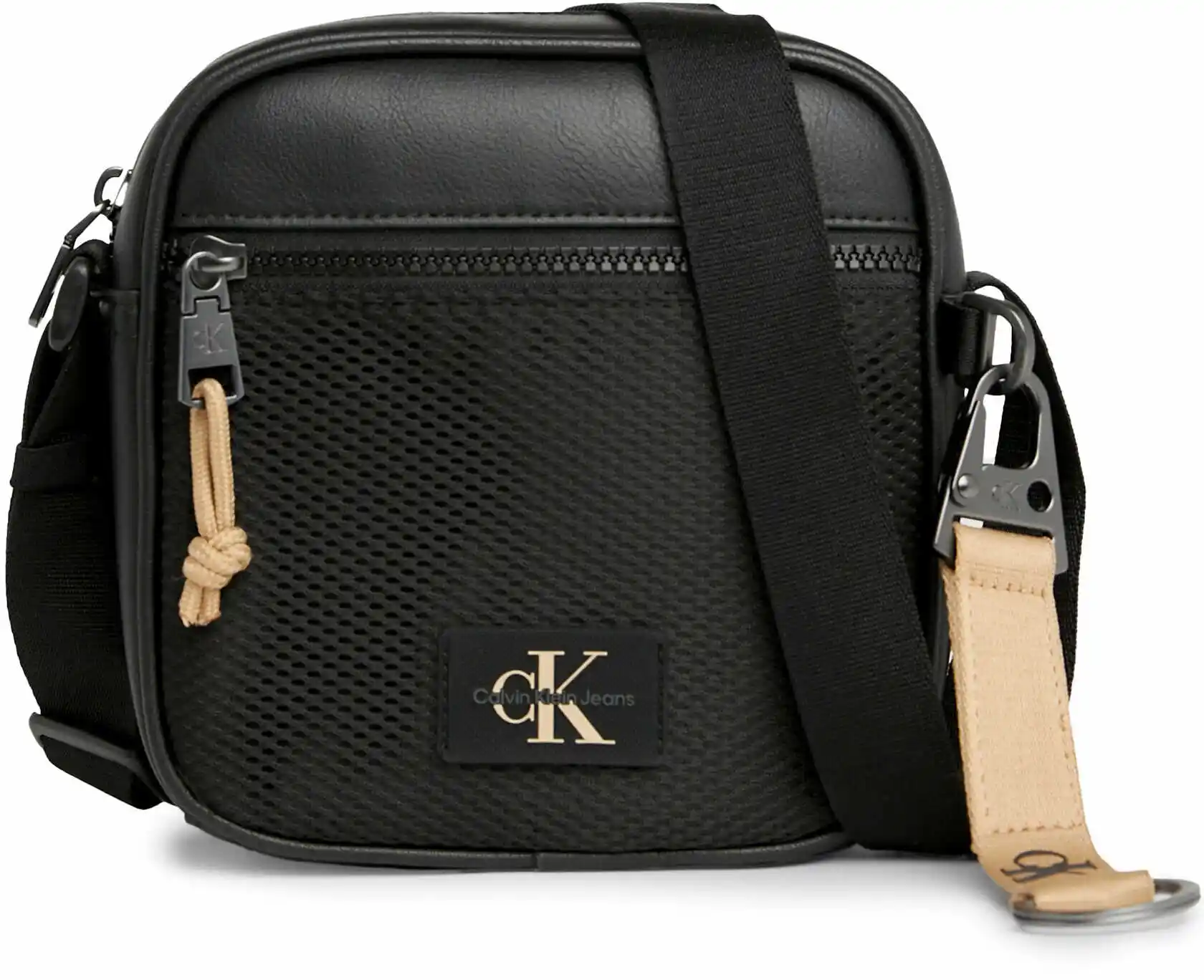 Calvin Klein Jeans Saszetka Tagged Square Camera Bag18 K50K511779 Czarny