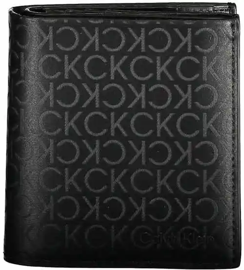 Calvin Klein Mały Portfel Męski Daily Tech Trifold 6Cc W/Magcoin K50K510196 Czarny