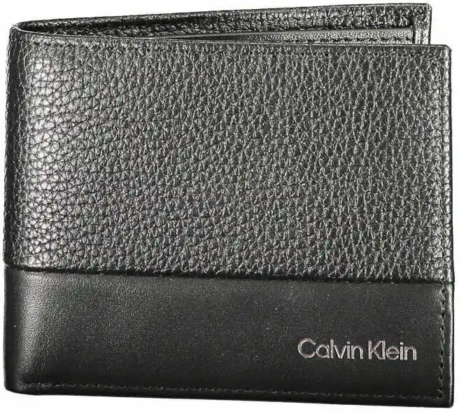 Calvin Klein Mały Portfel Męski Subtle Mix Bifold 6Cc W/Bill K50K509182 Czarny