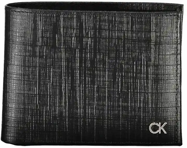 Calvin Klein Portfel męski Ck Must Trifold 10Cc W/Coin K50K510878 Czarny