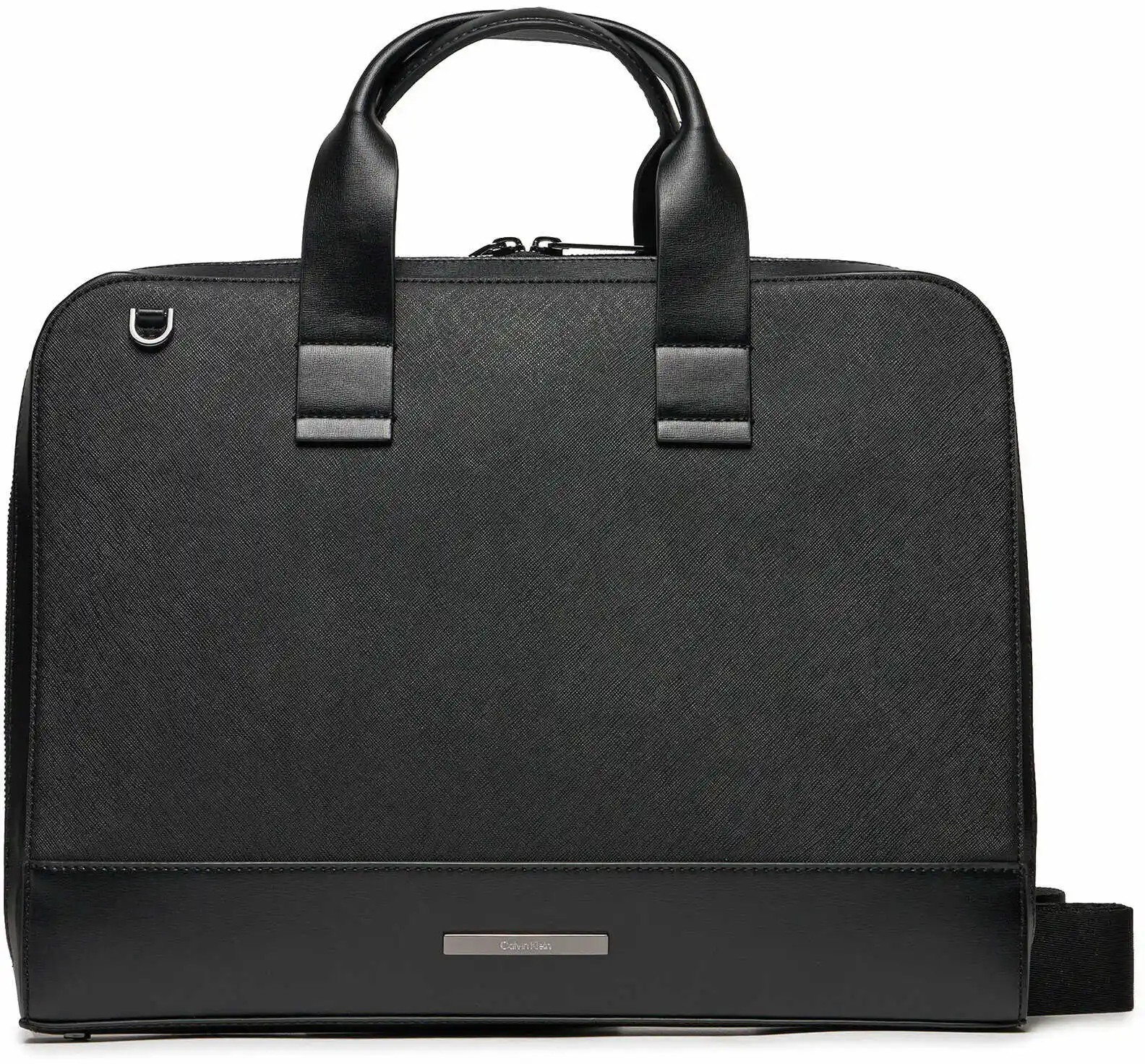 Calvin Klein Torba na laptopa Modern Bar Slim Laptop Bag K50K511590 Czarny