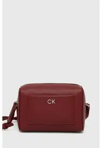 Calvin Klein Torebka CK Daily Camera Bag Pebble K60K612274 Czerwony