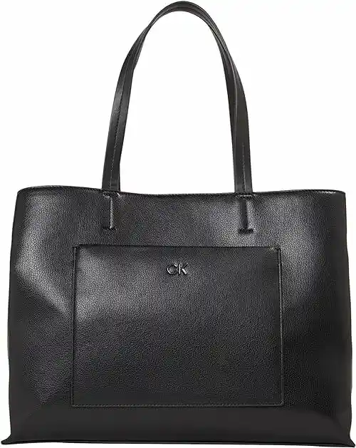 Calvin Klein Torebka CK Daily Medium Tote Pebble K60K612113 Czarny