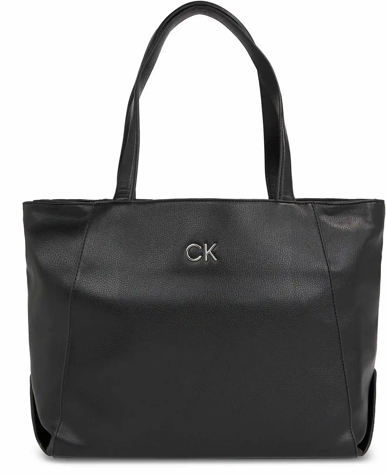 Calvin Klein Torebka CK Daily Shopper Medium Pebble K60K611766 Czarny