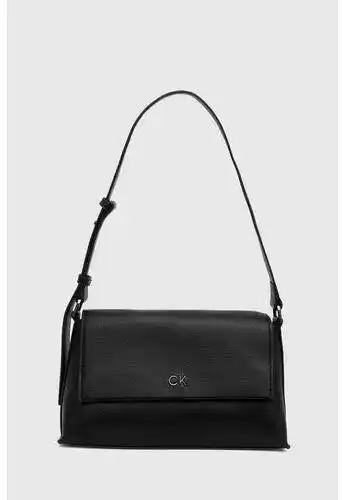 Calvin Klein Torebka CK Daily Shoulder Bag Pebble K60K612139 Czarny