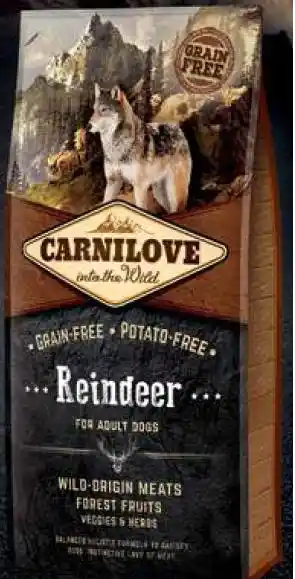 Carnilove Dog Adult Renifer / Reindeer 12kg