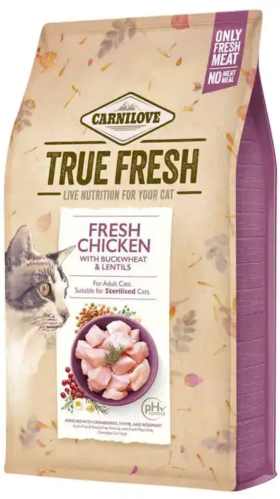 Carnilove True Fresh kurczak - 4,8 kg karma sucha