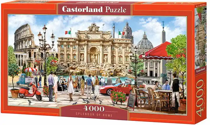 Castorland Puzzle 4000 Splendor Rzymu Castor