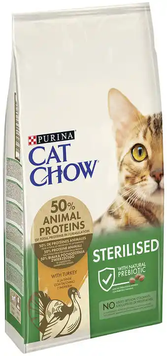 Cat Chow PURINA Special Care Sterilized indyk - 10 kg karma sucha