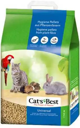 Cats Best Universal 40L, 22 kg - żwirek dla kotów, gryzoni czy ptaków